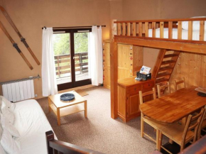 Grand studio confortable pour 6 aux Orres, skis aux pieds - FR-1-322-437